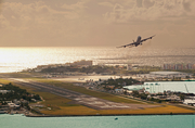 Air France Airbus A340-313X (F-GLZM) at  Philipsburg - Princess Juliana International, Netherland Antilles