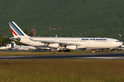 Air France Airbus A340-313X (F-GLZN) at  Philipsburg - Princess Juliana International, Netherland Antilles