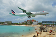 Air France Airbus A340-313X (F-GLZO) at  Philipsburg - Princess Juliana International, Netherland Antilles