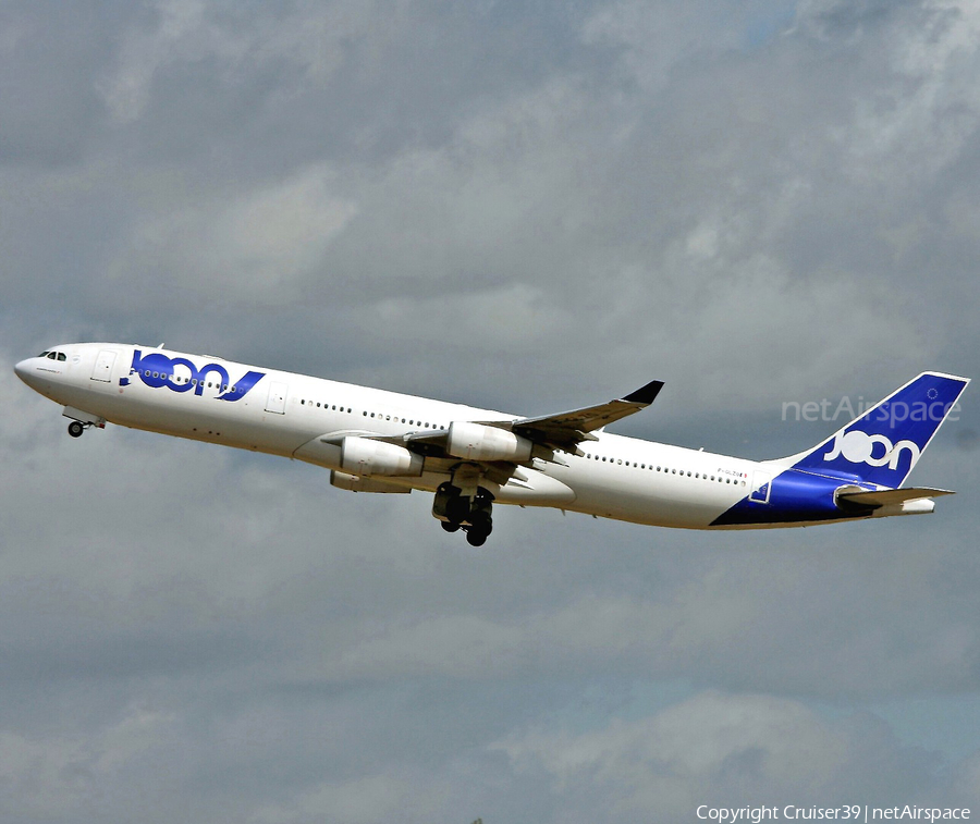 Joon Airbus A340-313X (F-GLZO) | Photo 373447