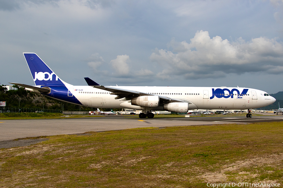 Joon Airbus A340-313X (F-GLZO) | Photo 360053