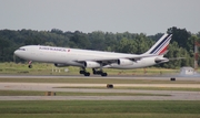 Air France Airbus A340-313X (F-GLZP) at  Detroit - Metropolitan Wayne County, United States