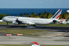 Air France Airbus A340-313X (F-GLZP) at  Philipsburg - Princess Juliana International, Netherland Antilles