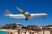 Air France Airbus A340-313X (F-GLZP) at  Philipsburg - Princess Juliana International, Netherland Antilles