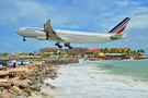 Air France Airbus A340-313X (F-GLZP) at  Philipsburg - Princess Juliana International, Netherland Antilles