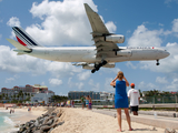 Air France Airbus A340-313X (F-GLZR) at  Philipsburg - Princess Juliana International, Netherland Antilles