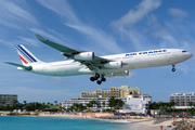 Air France Airbus A340-313X (F-GLZS) at  Philipsburg - Princess Juliana International, Netherland Antilles