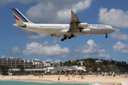 Air France Airbus A340-313X (F-GLZT) at  Philipsburg - Princess Juliana International, Netherland Antilles