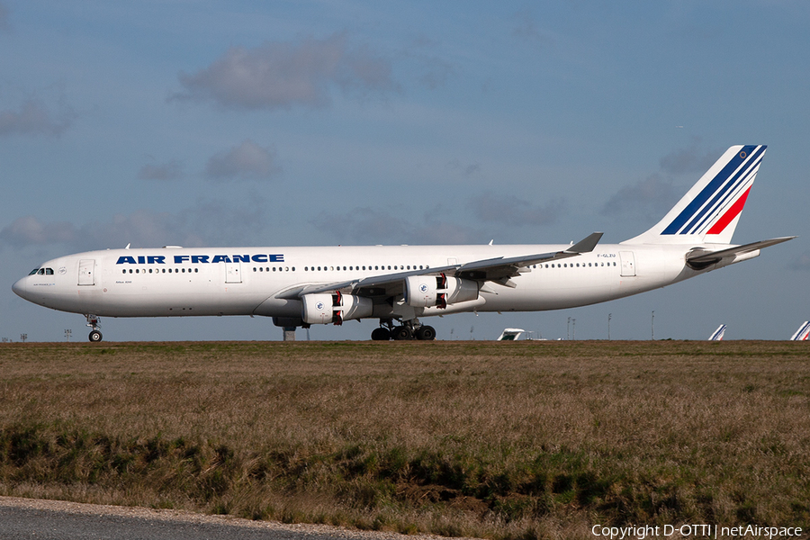 Air France Airbus A340-313X (F-GLZU) | Photo 250060