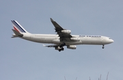 Air France Airbus A340-313X (F-GLZU) at  Detroit - Metropolitan Wayne County, United States