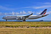 Air France Airbus A340-313X (F-GLZU) at  Philipsburg - Princess Juliana International, Netherland Antilles