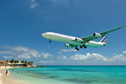 Air France Airbus A340-313X (F-GLZU) at  Philipsburg - Princess Juliana International, Netherland Antilles