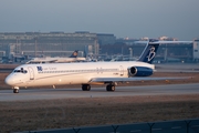 Blue Line McDonnell Douglas MD-83 (F-GMLI) at  Frankfurt am Main, Germany