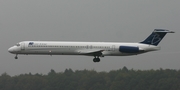 Blue Line McDonnell Douglas MD-83 (F-GMLK) at  Luxembourg - Findel, Luxembourg