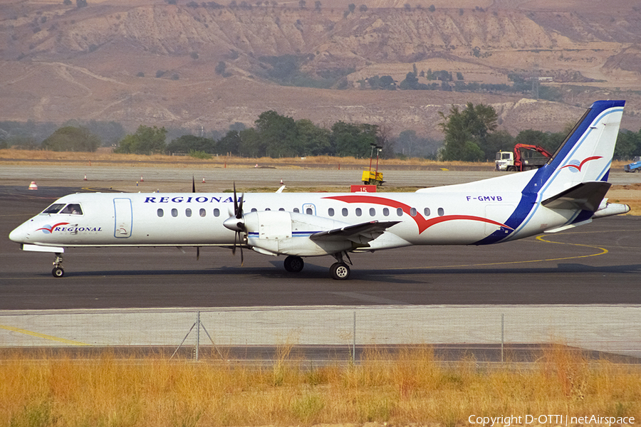 Regional Airlines SAAB 2000 (F-GMVB) | Photo 497322