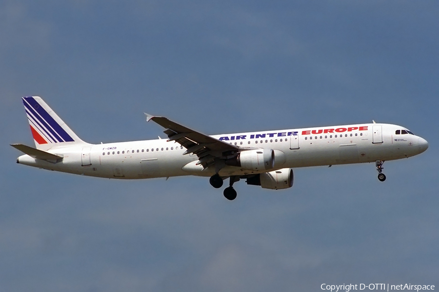 Air Inter Europe (Air France) Airbus A321-111 (F-GMZB) | Photo 269061
