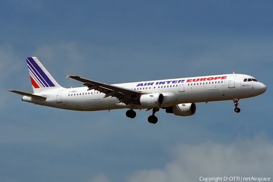 Air Inter Europe (Air France) Airbus A321-111 (F-GMZC) | Photo 269058