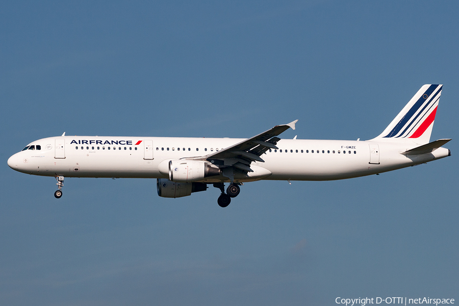 Air France Airbus A321-111 (F-GMZE) | Photo 372187