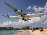 Air France Airbus A340-313X (F-GNIF) at  Philipsburg - Princess Juliana International, Netherland Antilles