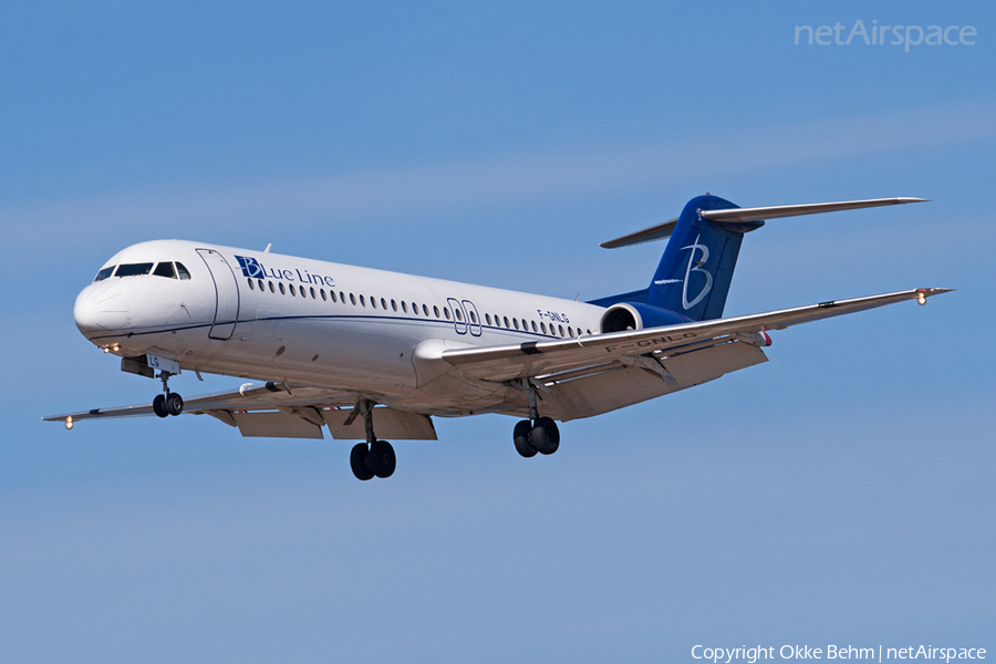 Blue Line Fokker 100 (F-GNLG) | Photo 37635