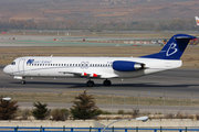 Blue Line Fokker 100 (F-GNLG) at  Madrid - Barajas, Spain