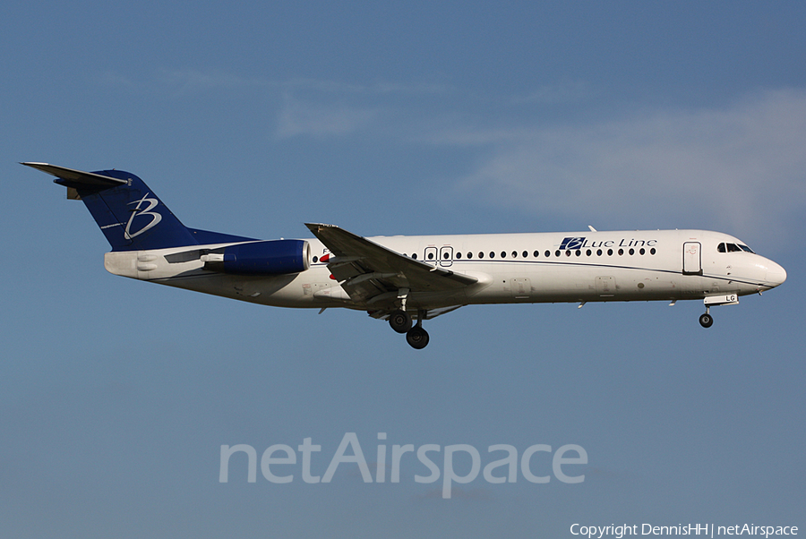 Blue Line Fokker 100 (F-GNLG) | Photo 404602