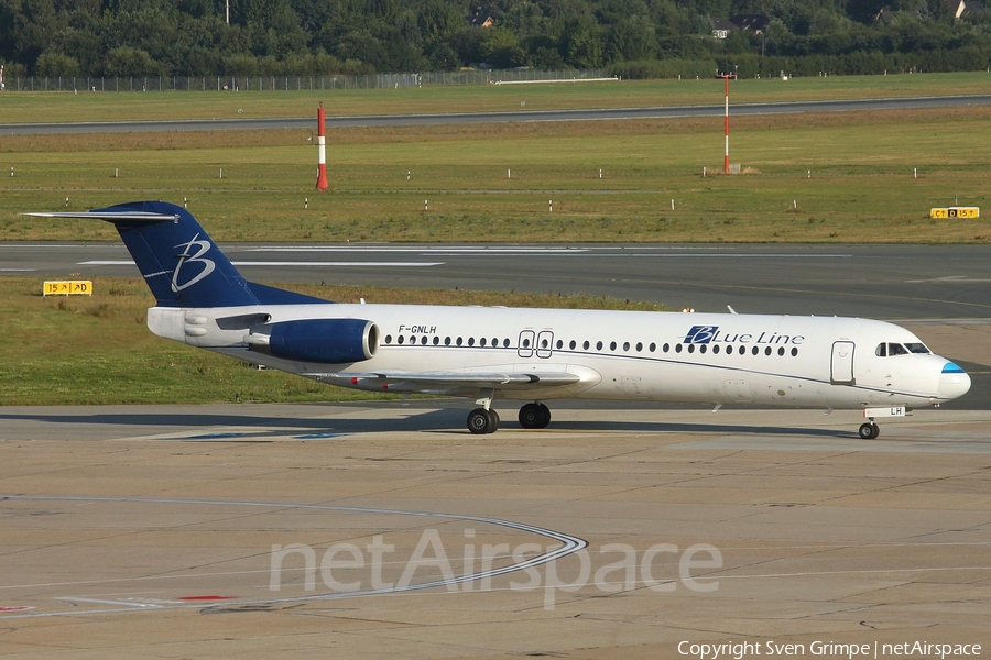 Blue Line Fokker 100 (F-GNLH) | Photo 11722