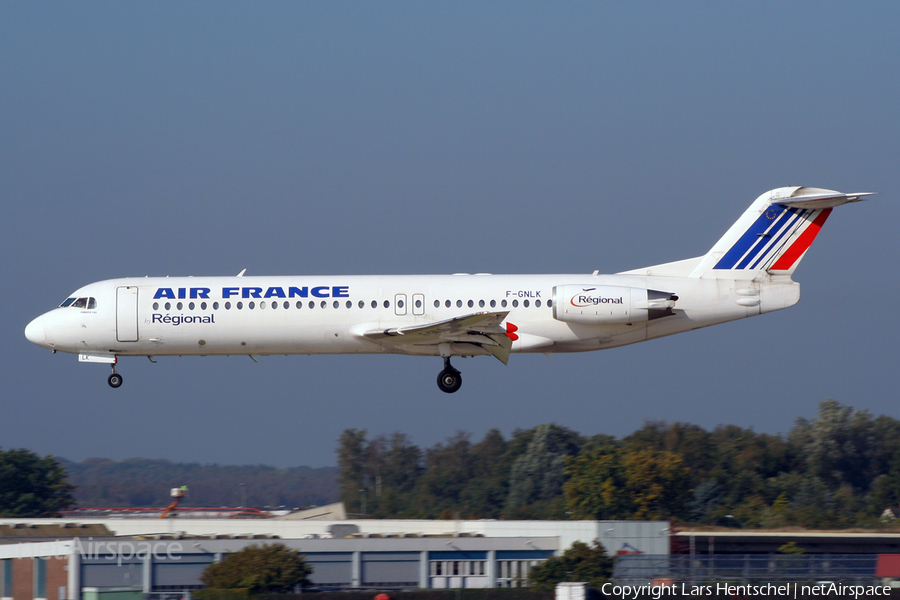 Air France (Régional) Fokker 100 (F-GNLK) | Photo 399608