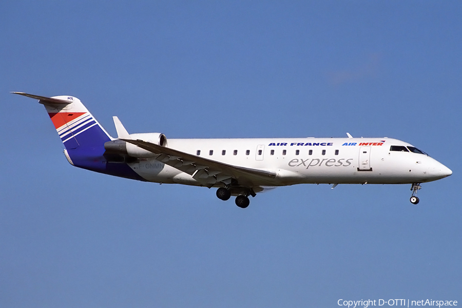 Air France / Air Inter Express (Air Littoral) Bombardier CRJ-100ER (F-GNMN) | Photo 181017