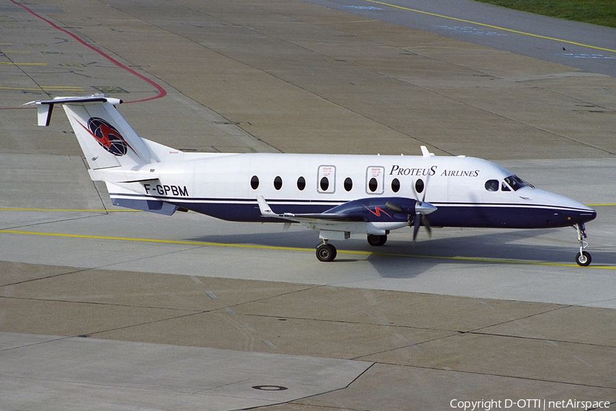 Proteus Airlines Beech 1900D (F-GPBM) | Photo 362889