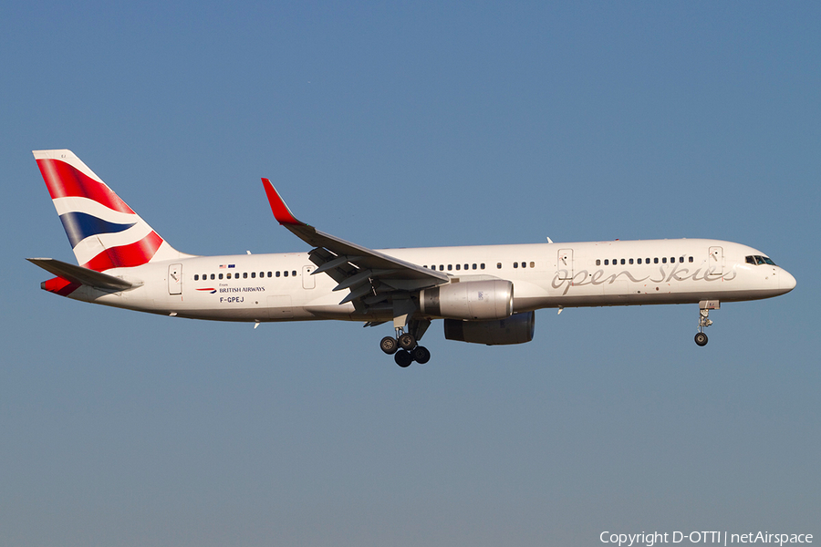 Open Skies Boeing 757-236 (F-GPEJ) | Photo 371486