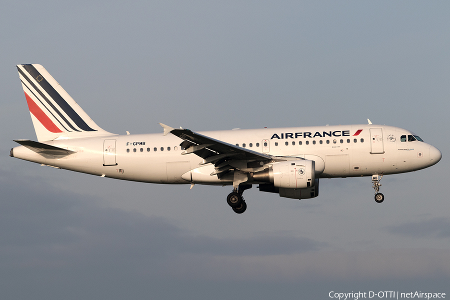Air France Airbus A319-113 (F-GPMB) | Photo 529407