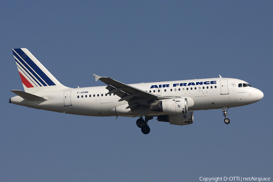 Air France Airbus A319-113 (F-GPMB) | Photo 272713