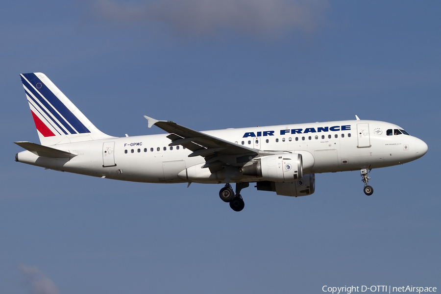 Air France Airbus A319-113 (F-GPMC) | Photo 404390