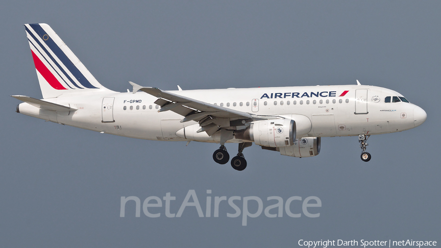 Air France Airbus A319-113 (F-GPMD) | Photo 350694