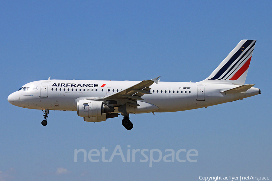 Air France Airbus A319-113 (F-GPMF) | Photo 226941