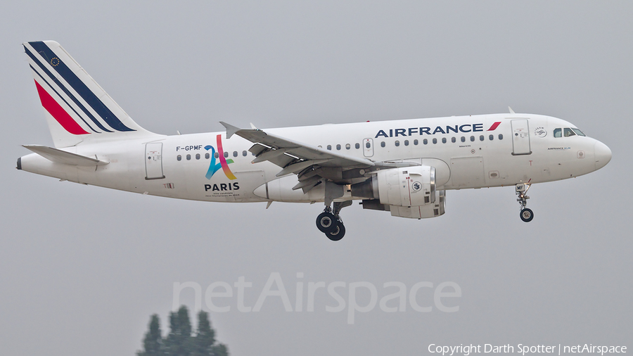 Air France Airbus A319-113 (F-GPMF) | Photo 350697