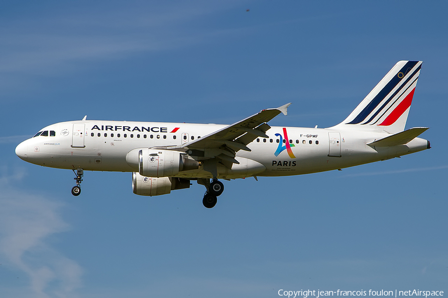 Air France Airbus A319-113 (F-GPMF) | Photo 164860