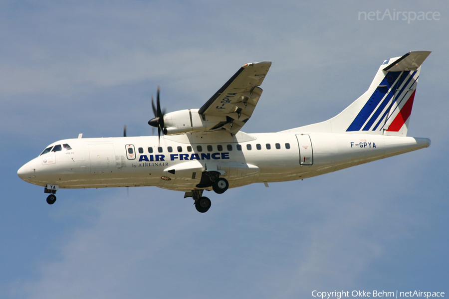 Air France (Airlinair) ATR 42-500 (F-GPYA) | Photo 53158
