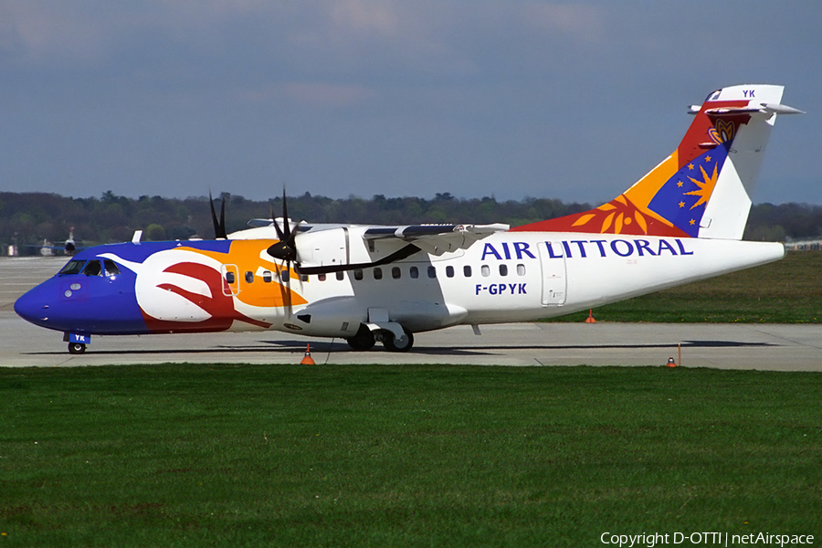 Air Littoral ATR 42-500 (F-GPYK) | Photo 180661
