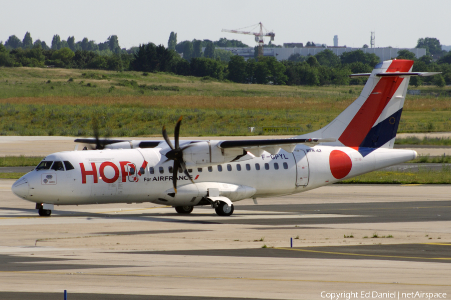 HOP! ATR 42-500 (F-GPYL) | Photo 169248