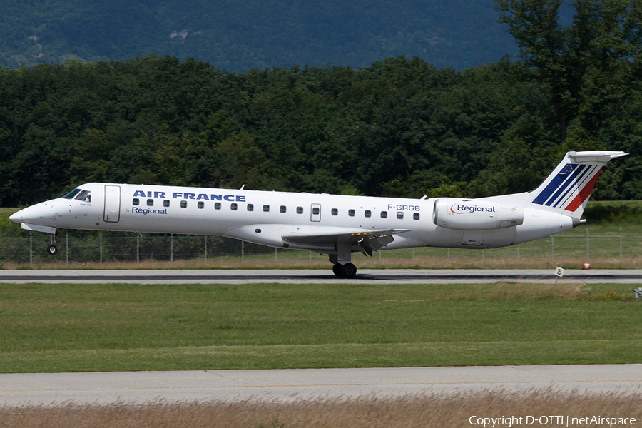 Air France (Régional) Embraer ERJ-145EU (F-GRGB) | Photo 201467