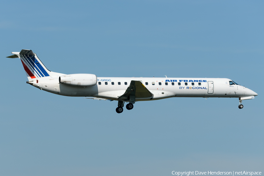 Air France (Régional) Embraer ERJ-145EU (F-GRGC) | Photo 450206