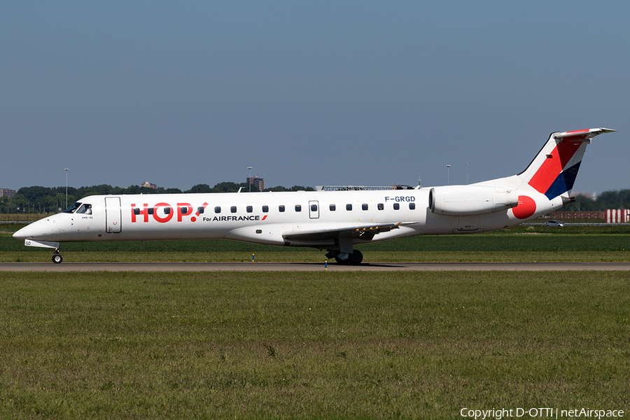 HOP! Embraer ERJ-145EP (F-GRGD) | Photo 166992