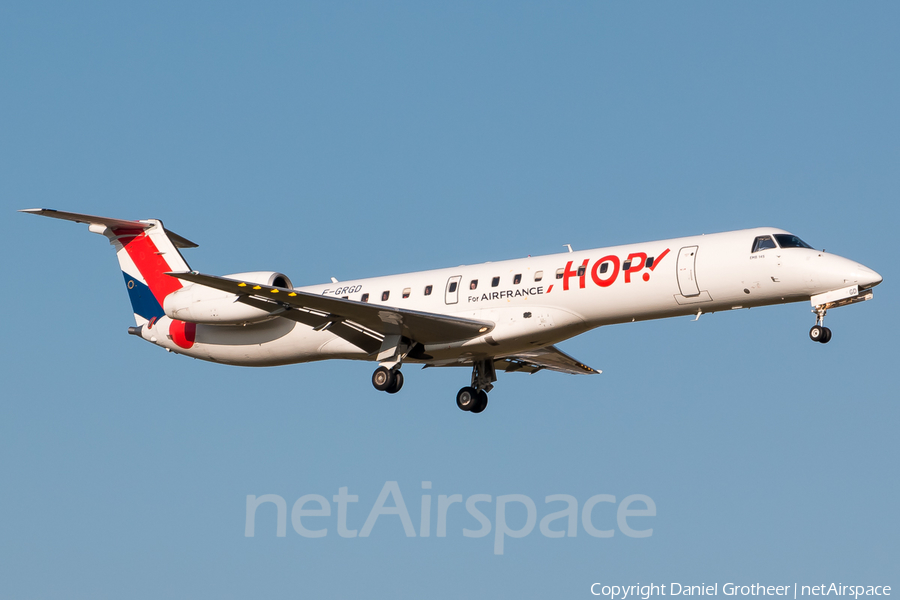 HOP! Embraer ERJ-145EP (F-GRGD) | Photo 255849