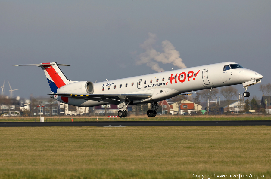 HOP! Embraer ERJ-145EP (F-GRGD) | Photo 297135