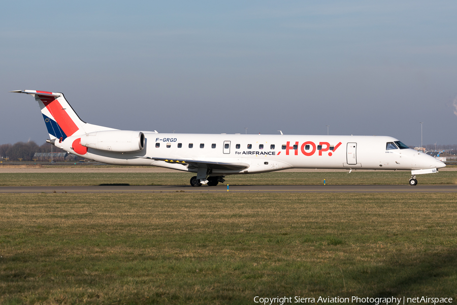 HOP! Embraer ERJ-145EP (F-GRGD) | Photo 322256