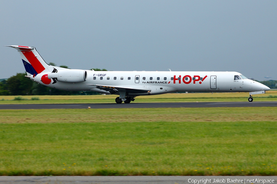 HOP! Embraer ERJ-145EU (F-GRGF) | Photo 173532