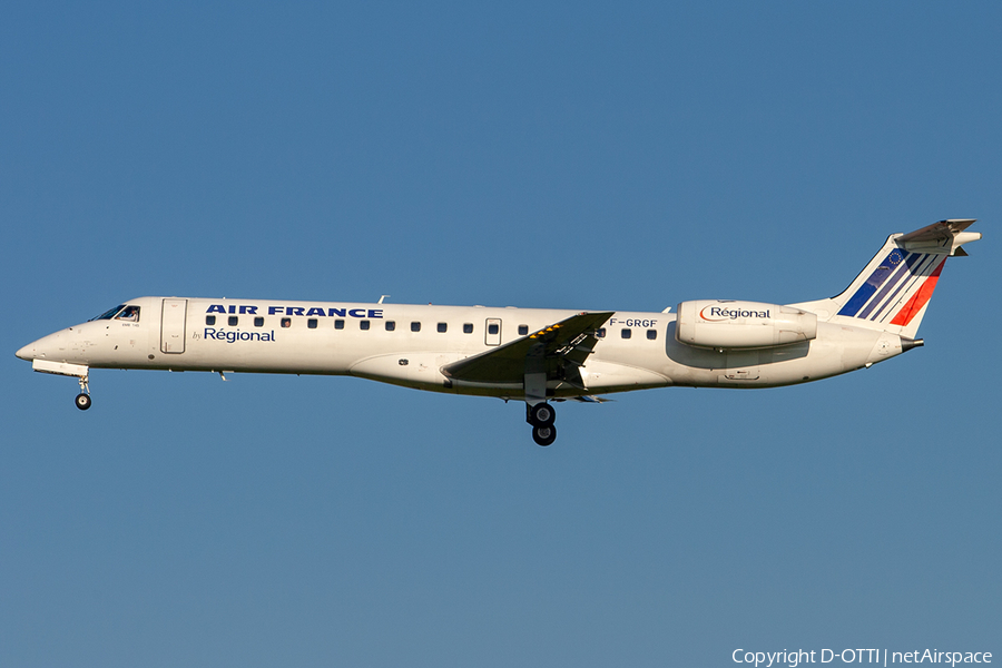 Air France (Régional) Embraer ERJ-145EU (F-GRGF) | Photo 303170