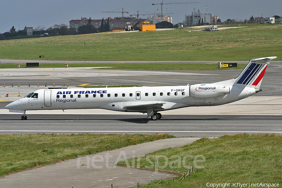 Air France (Régional) Embraer ERJ-145EU (F-GRGF) | Photo 327143